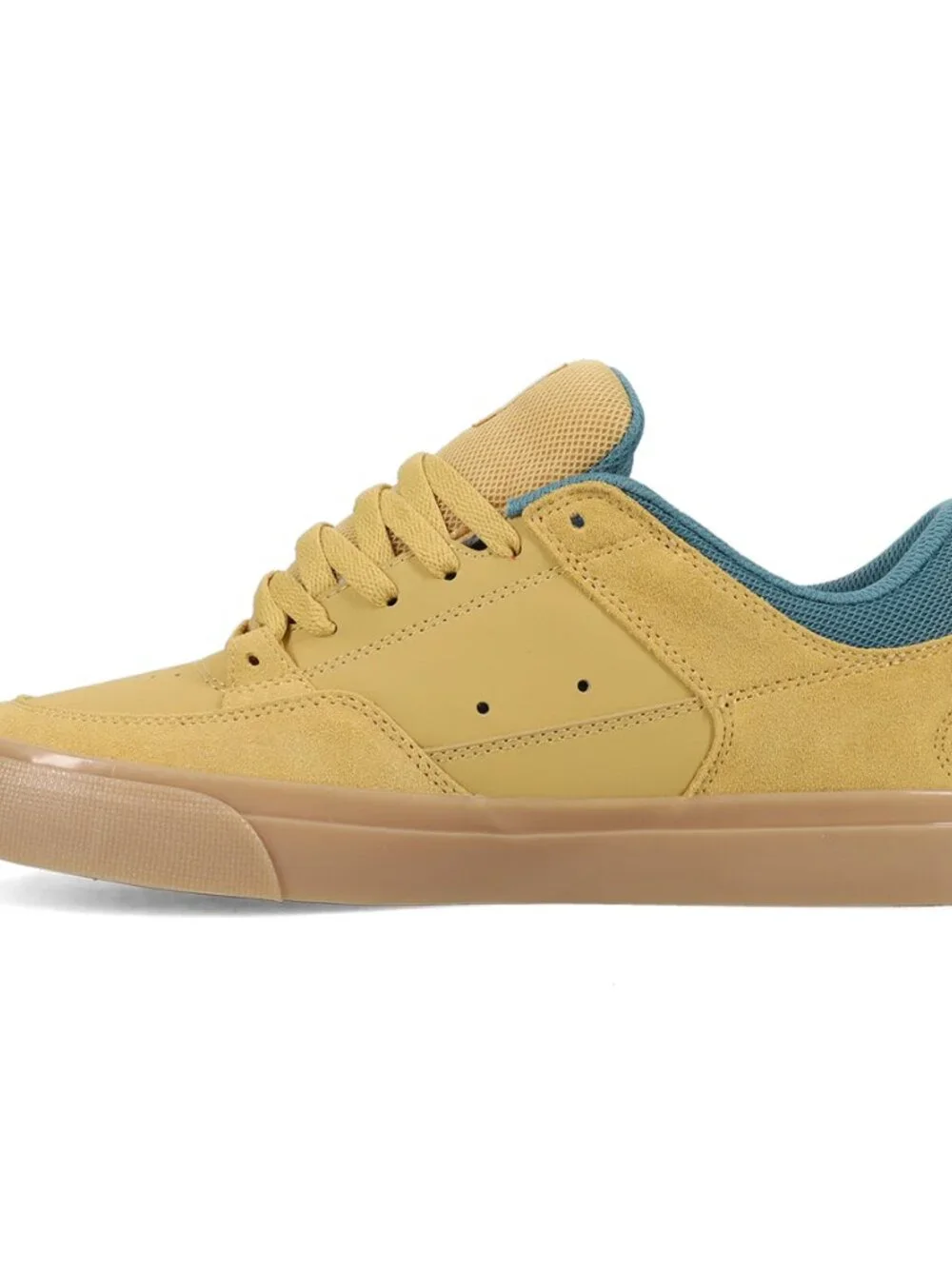 DC Shoes ONYX SKATE SHOES MEN'S Size 14 Tan/Teal Originally $80 Suede